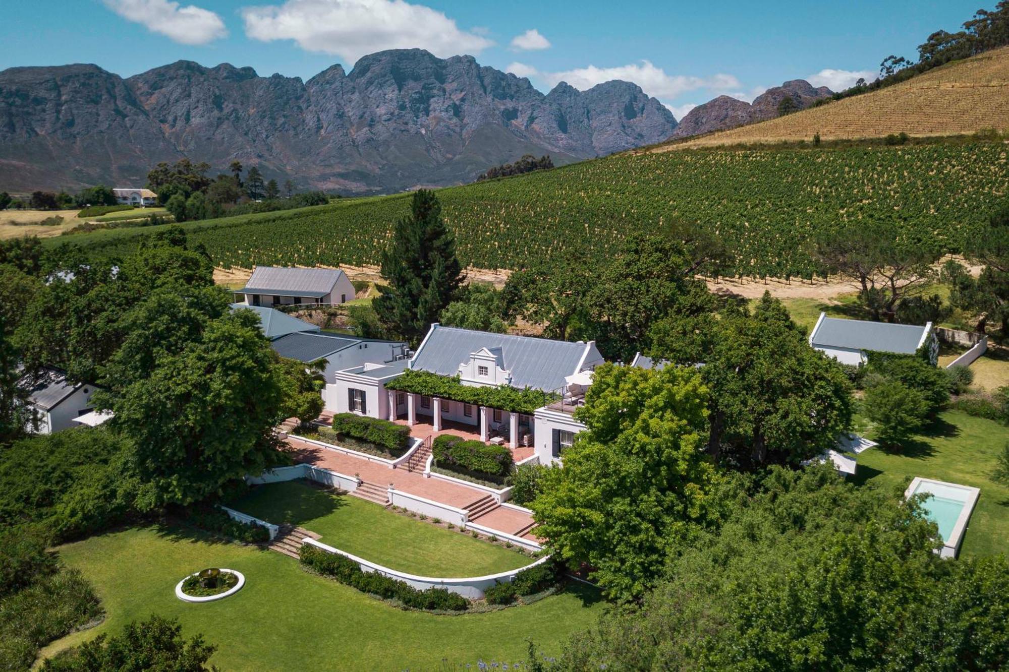 Mont Rochelle Hotel And Vineyard Franschhoek Exterior foto